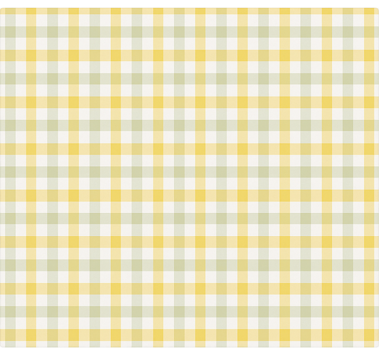 Yellow picnic pattern  dining room roller blind - TenStickers