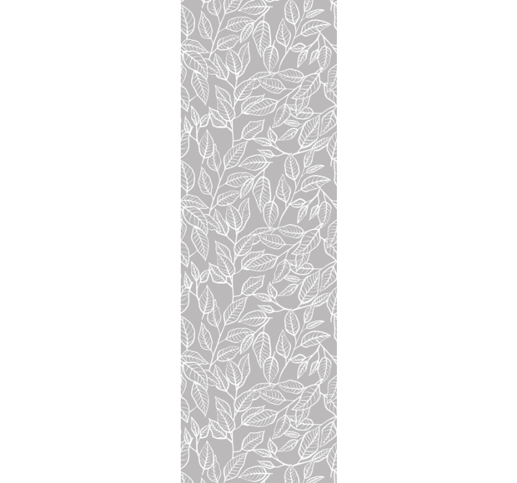 Home office roller blind nature mirage branches - TenStickers