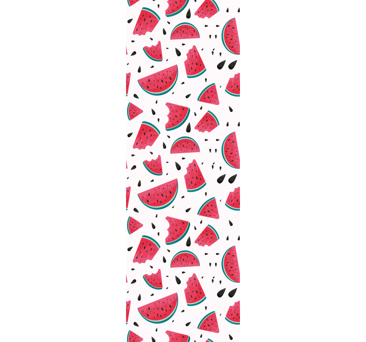 Kitchen roller blind juicy watermelon slices - TenStickers