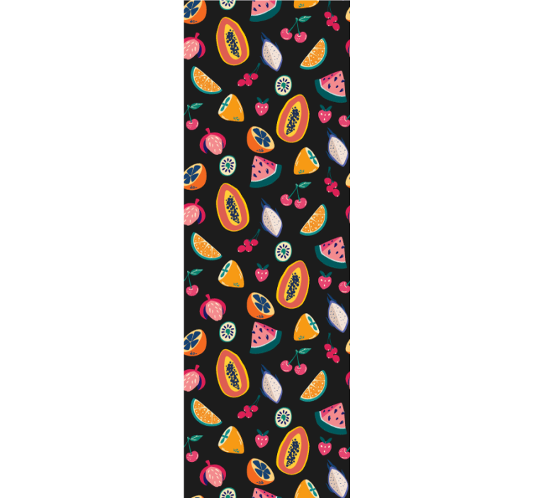 Kitchen roller blind fruity designs - TenStickers