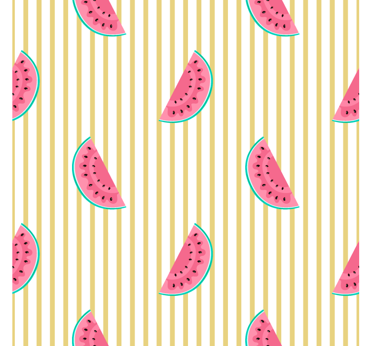 Kitchen roller blind watermelon slices - TenStickers