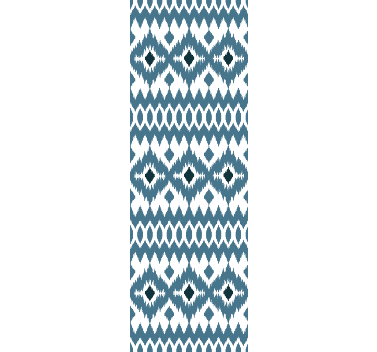Kitchen roller blind tribal pattern aztec design - TenStickers