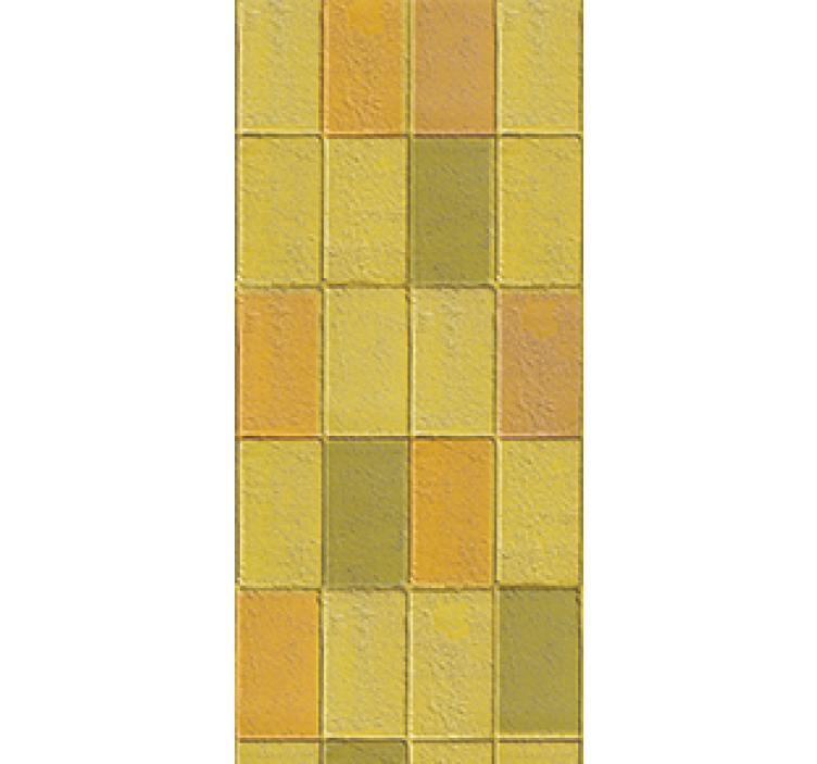 Kawaii style yellow shades kitchen roller blind - TenStickers