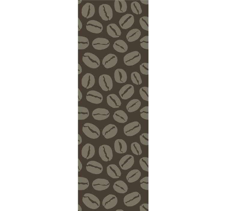 Kitchen roller blind coffee beans dark - TenStickers