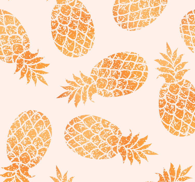 Kitchen roller blind tropical fruit design - TenStickers