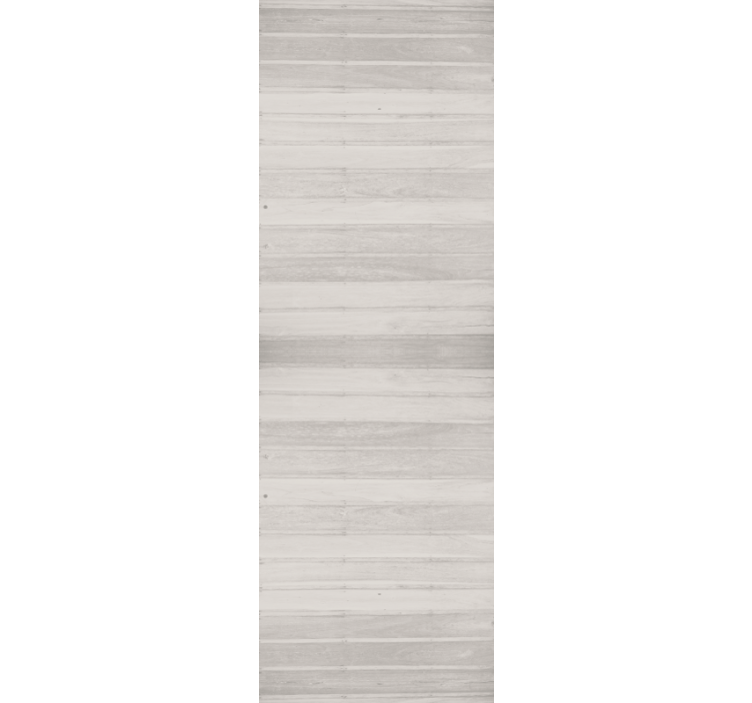 Dining room roller blind gray rustic wood design - TenStickers