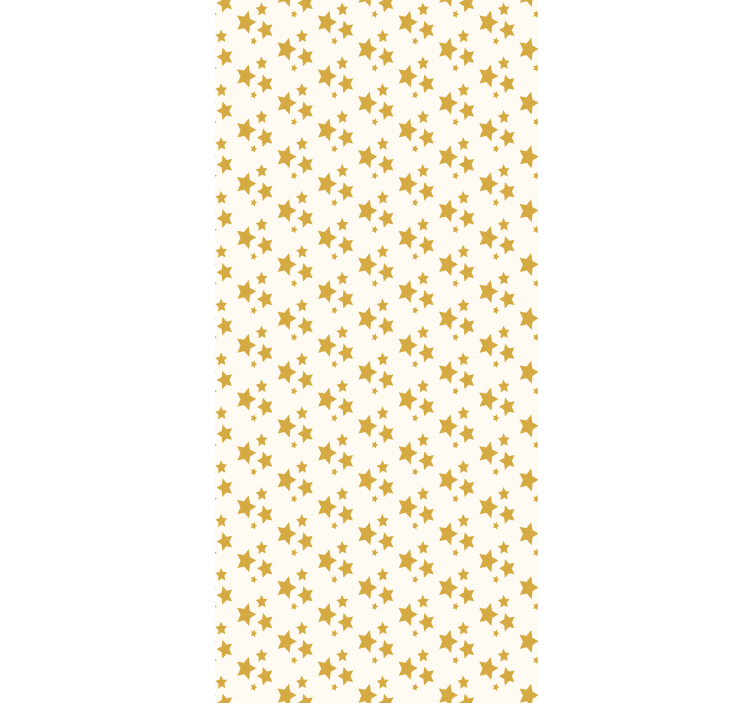 Children room roller blind golden messy stars - TenStickers