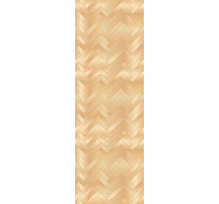 Office roller blind in wooden gold design - TenStickers