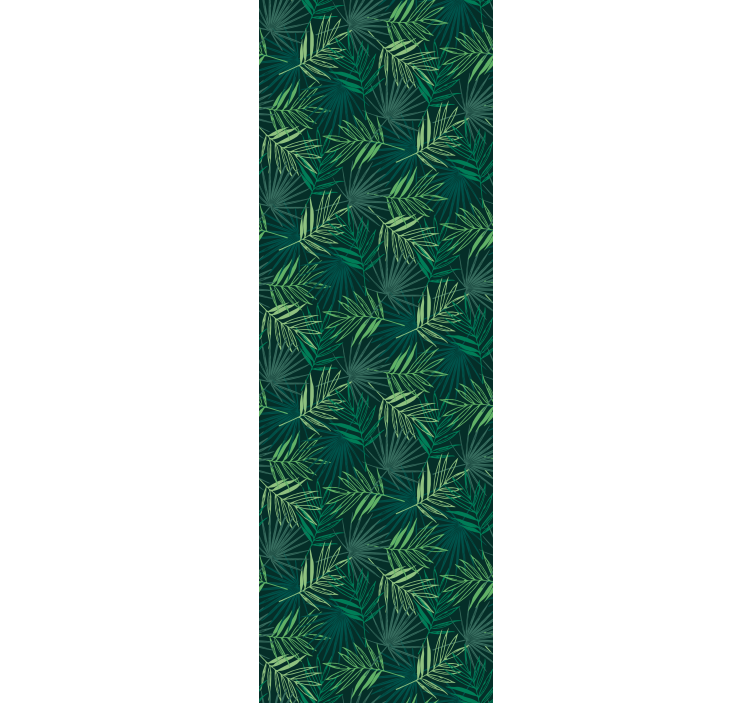 Office roller blind tropical blend design - TenStickers