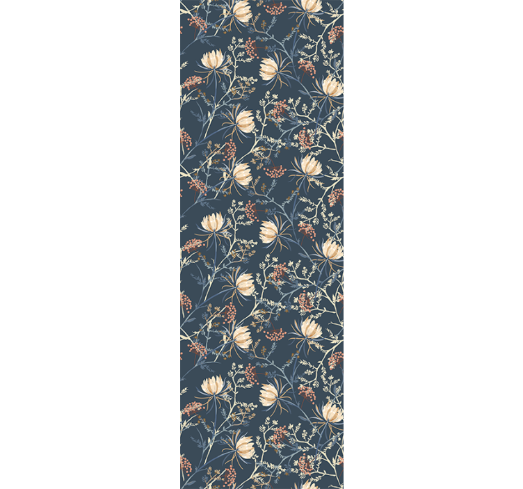 Office roller blind in restore midnight style - TenStickers
