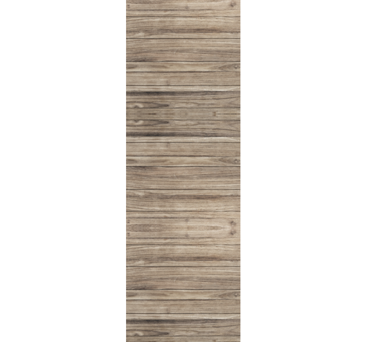 Office roller blind gray rustic wood slats - TenStickers
