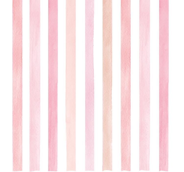 Office roller blind in watercolor pink stripes - TenStickers
