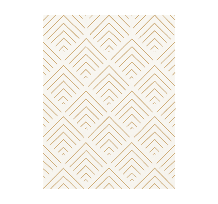 Teenage bedroom roller blind with simple chevron design - TenStickers