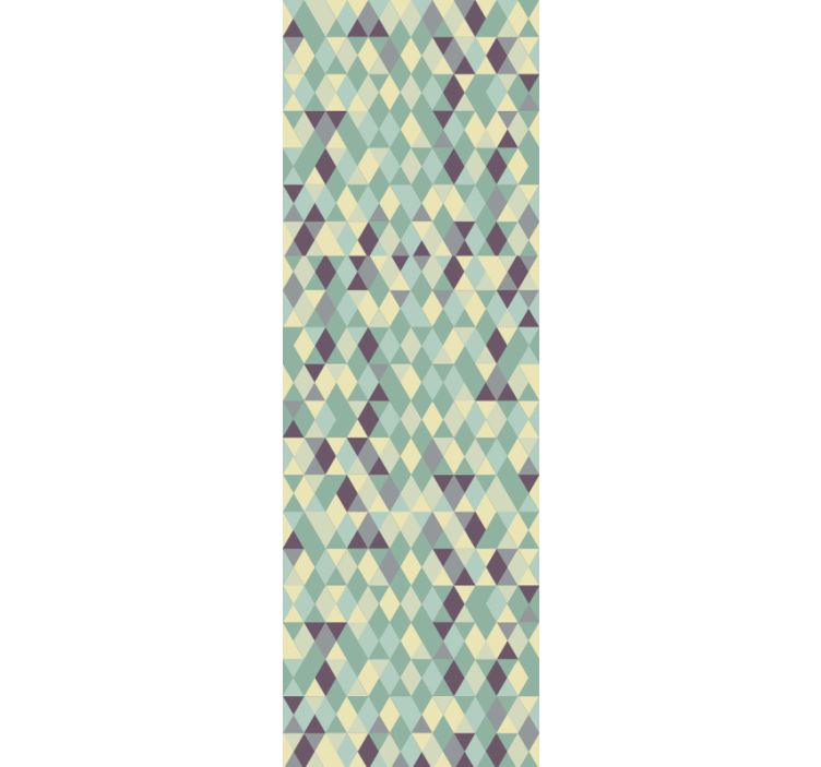 Teenage bedroom roller blind in ombre geometric design - TenStickers
