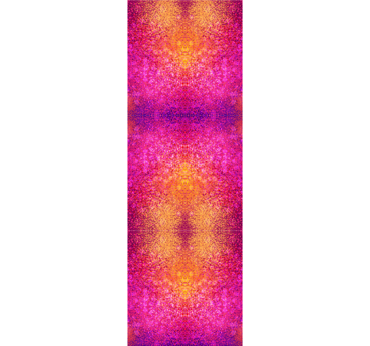 Teenage bedroom roller blind in vibrant colors - TenStickers