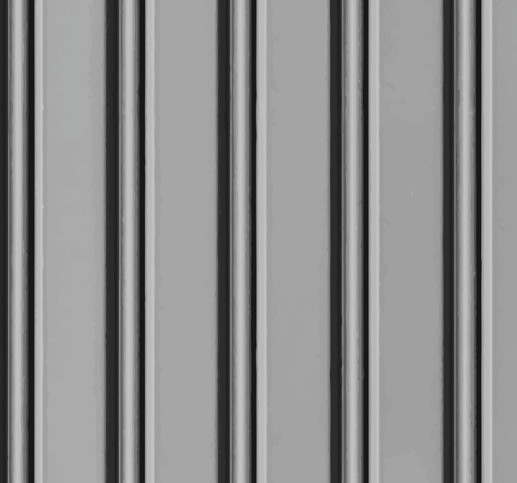 Teenage bedroom roller blind in grey vertical stripes - TenStickers