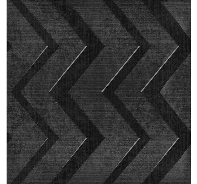 Teenage bedroom roller blind with black steel stripes - TenStickers