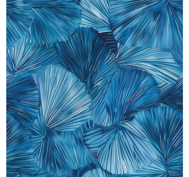 Modern roller blind with blue visual dots - TenStickers