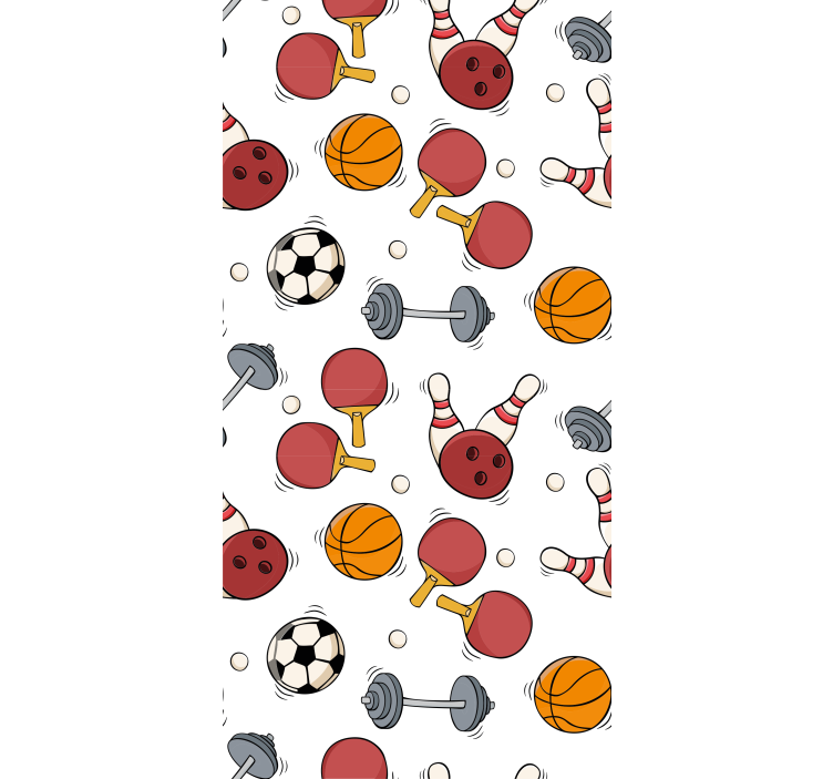 Modern roller blind sports design - TenStickers