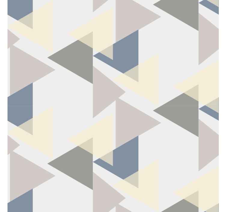 Modern roller blind with vertical triangles - TenStickers