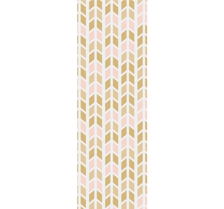 Modern roller blind with vibrant symbol patterns - TenStickers