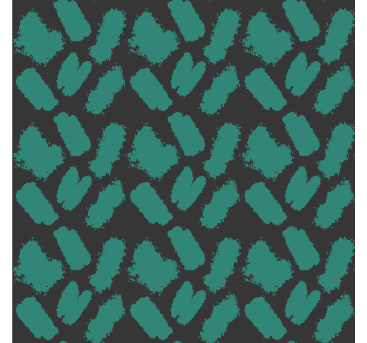 Modern roller blind in black and green paint - TenStickers