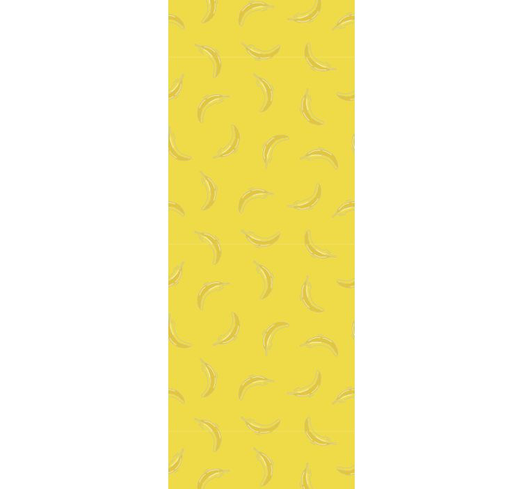 Modern roller blind in pantone banana yellow - TenStickers
