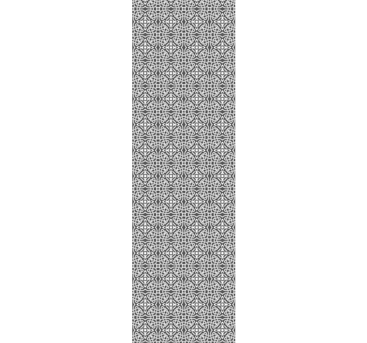 Modern roller blind in contemporary indian style - TenStickers