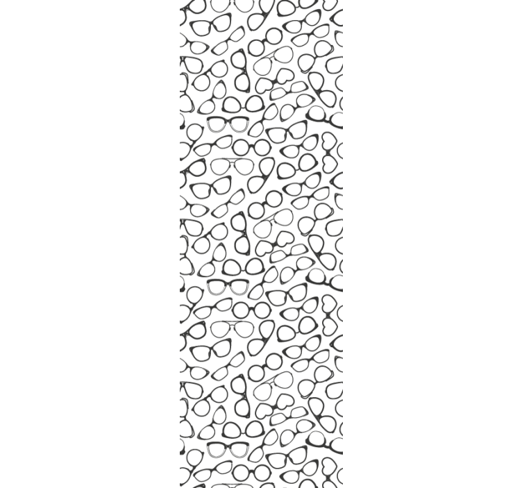 Modern roller blind fashionable sunglasses design - TenStickers