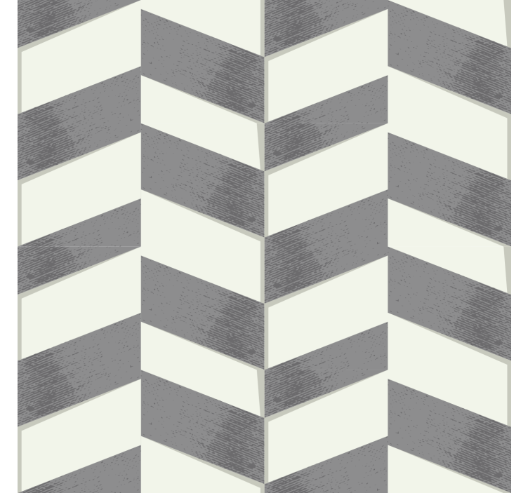 Gray roller blind in grey chevron design - TenStickers
