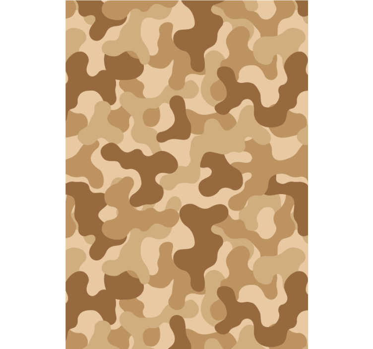 Beige roller blind abstract camo pattern - TenStickers