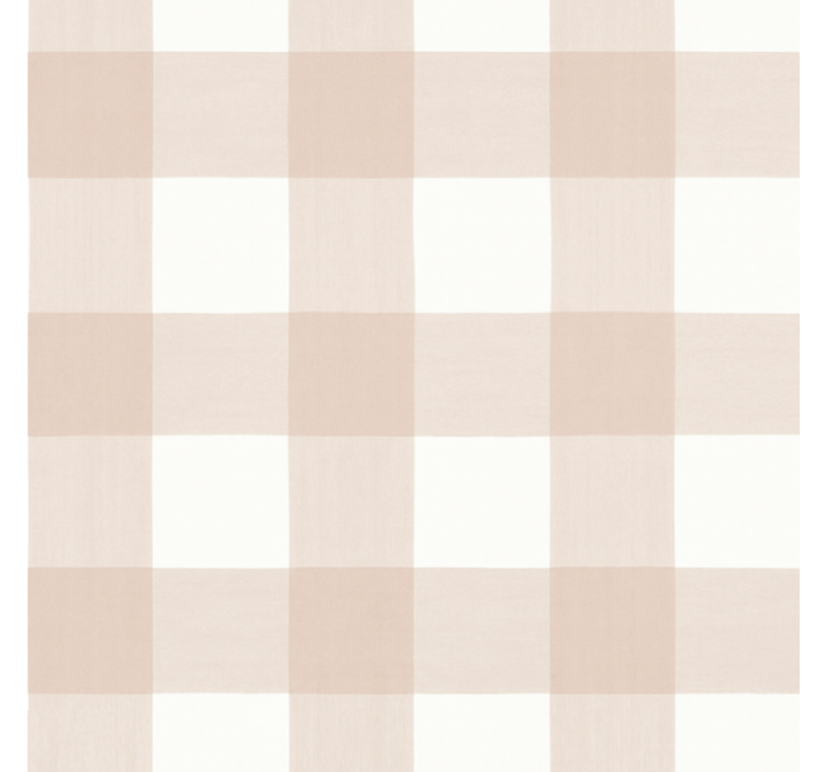 Pink roller blind in pink check pattern - TenStickers