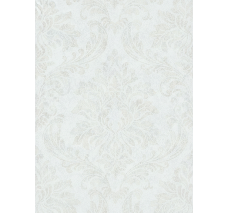 Elegant roller blind with damask floral design - TenStickers