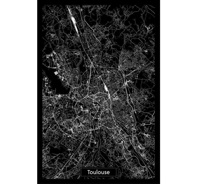 Toulouse living room roller blind - TenStickers