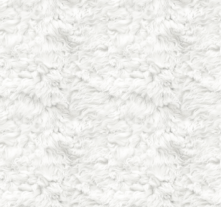 White roller blind with soft texture - TenStickers