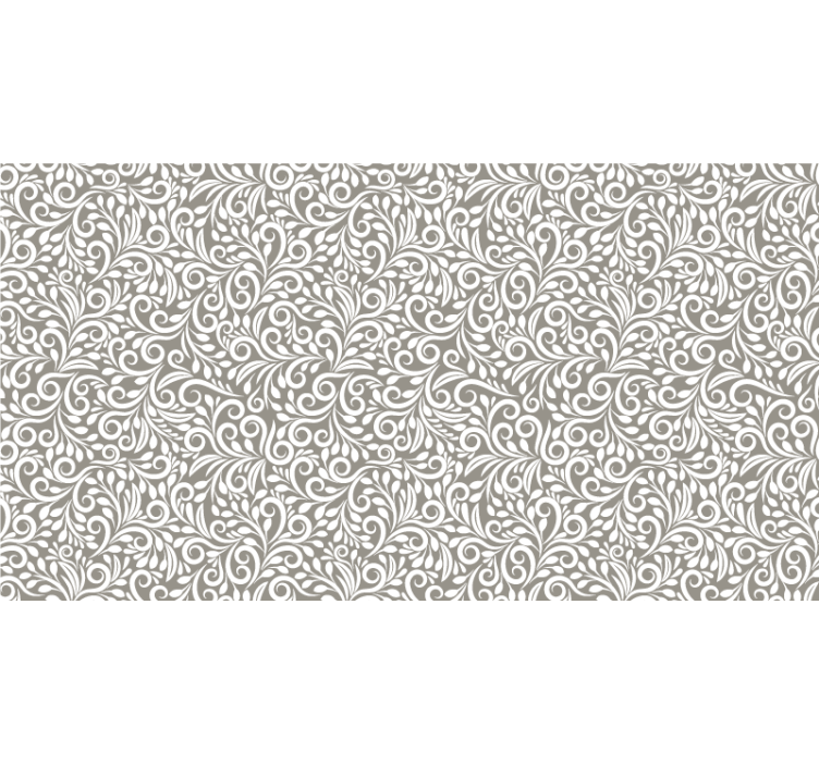 Gray roller blind with ruskin grey pattern - TenStickers