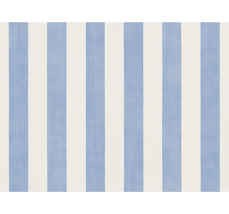 Blue roller blind with blue and white stripes - TenStickers