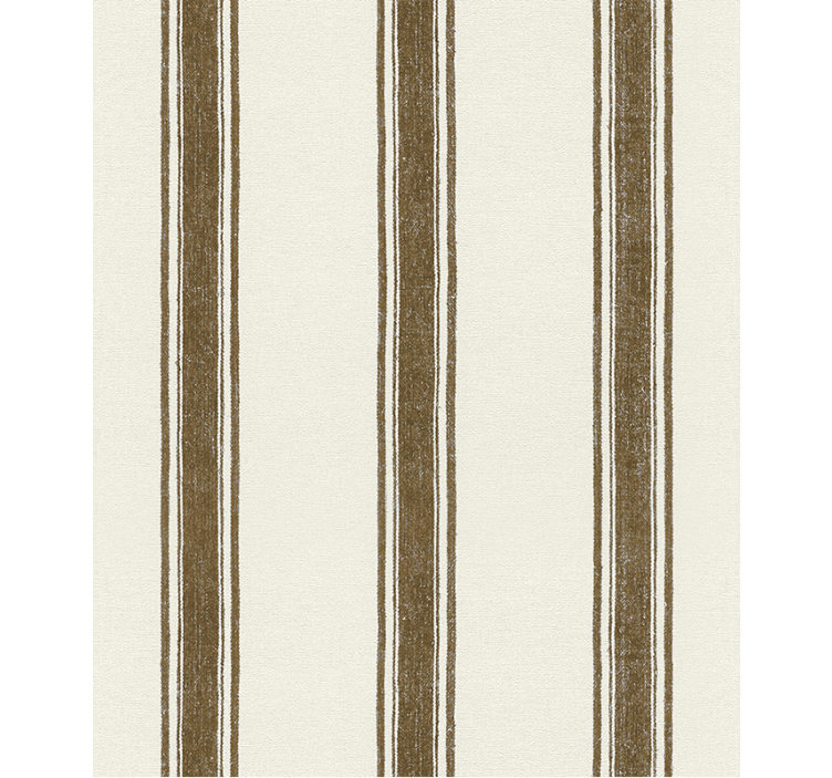 Modern roller blind in mocha vertical lines - TenStickers
