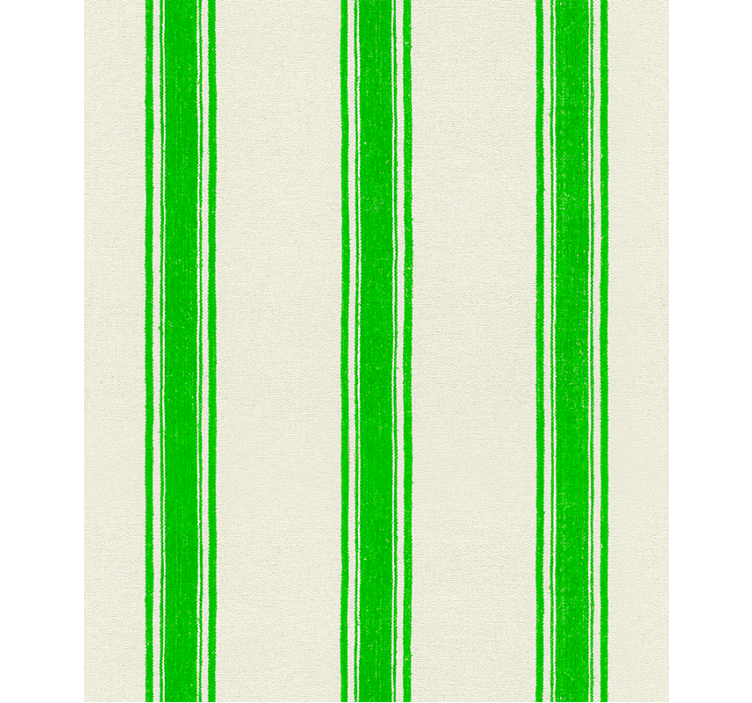 Modern roller blind in green vertical lines - TenStickers