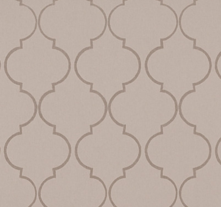 Modern roller blind taupe linen texture effect - TenStickers