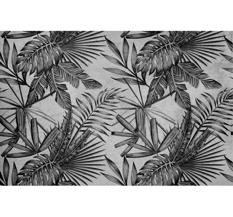 Gray roller blind concrete planters - TenStickers