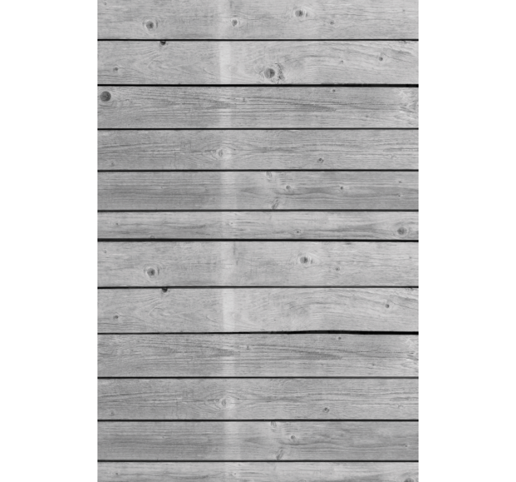 Wooden dark gray Rustic blind - TenStickers