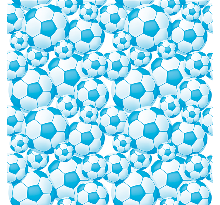 Soccer Pattern Decor football roller blind - TenStickers