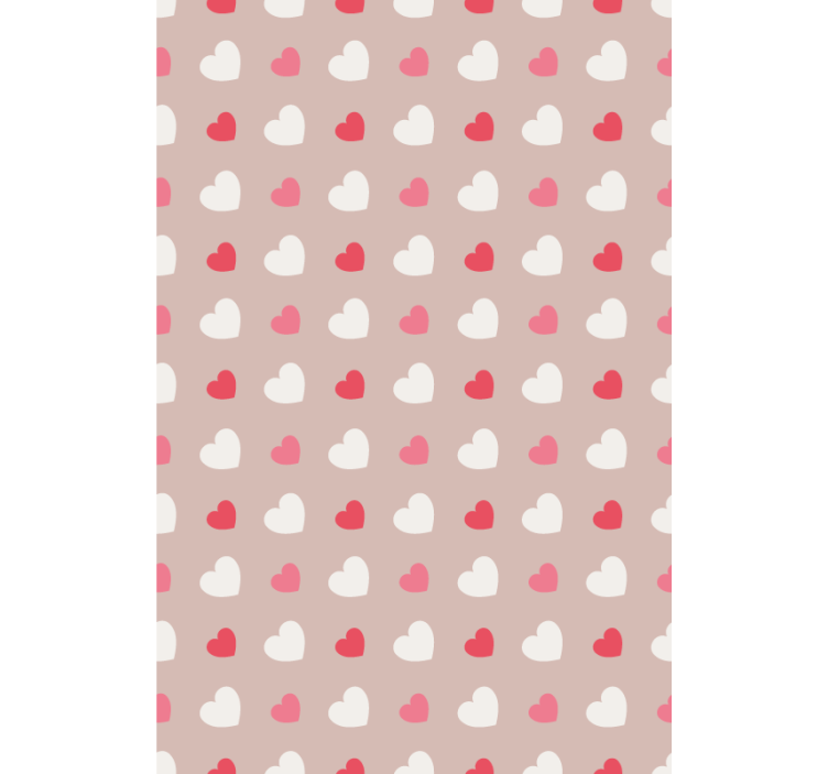 Beige Pattern romantic roller blind - TenStickers