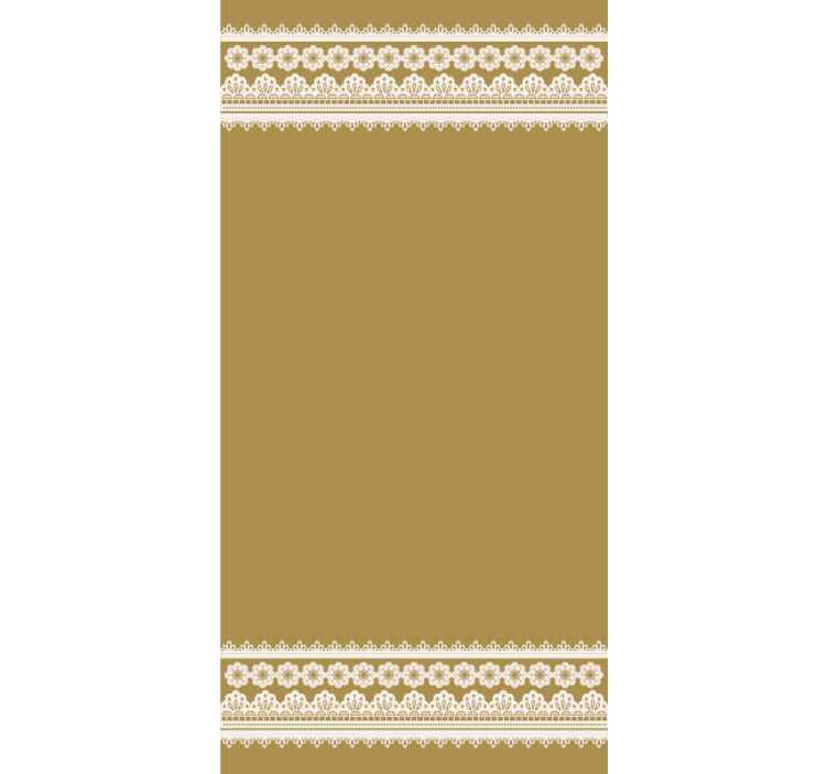 Lace Pattern Band elegant roller blind - TenStickers