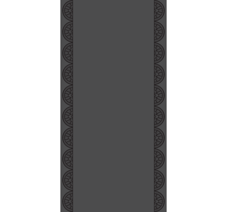 Circular Geometric Pattern texture and pattern roller blind - TenStickers