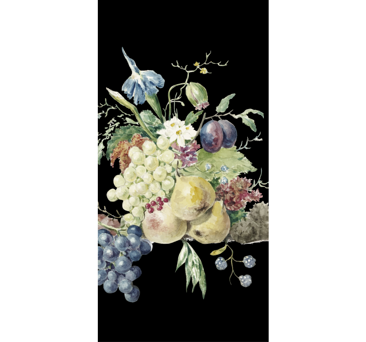 Orchard Bounty Display fruit and vegetable roller blind - TenStickers