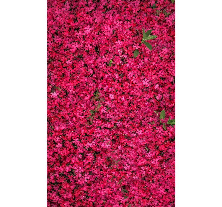 Vibrant Abundance flowers and plants roller blind - TenStickers