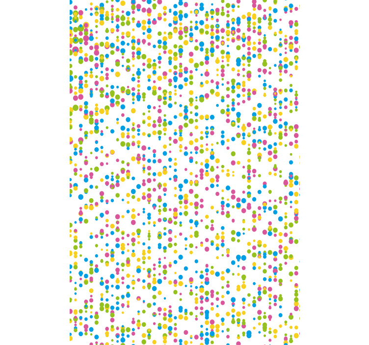 Multicolor dots design Childrens blind - TenStickers