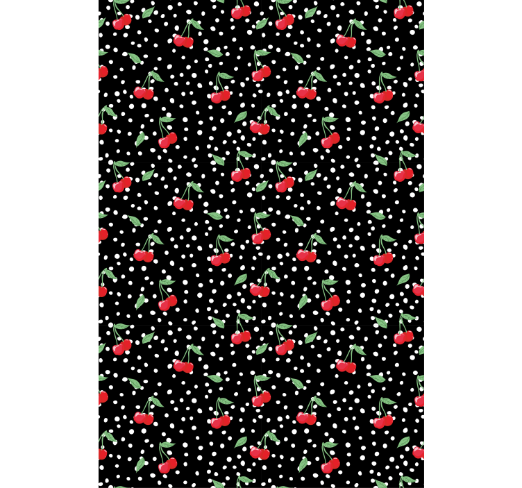 Cherry Blossom Theme fruit and vegetable roller blind - TenStickers